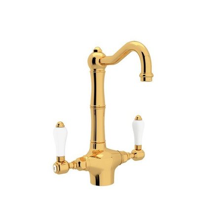 ROHL Acqui Two Handle Bar/Food Prep Kitchen Faucet A1680LPIB-2